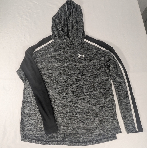 Under Armour Loose Heat Gear Tech Twist Graphic Women's Training Hoodie Size SM - Picture 2 of 9